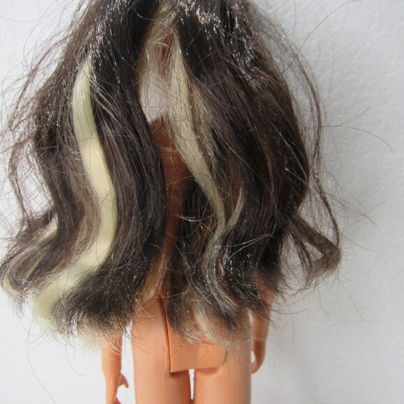 Vintage 1975 Ideal Tuesday Taylor Flip Hair Doll Rooted Lashes Two Tone Hair - Picture 6 of 11